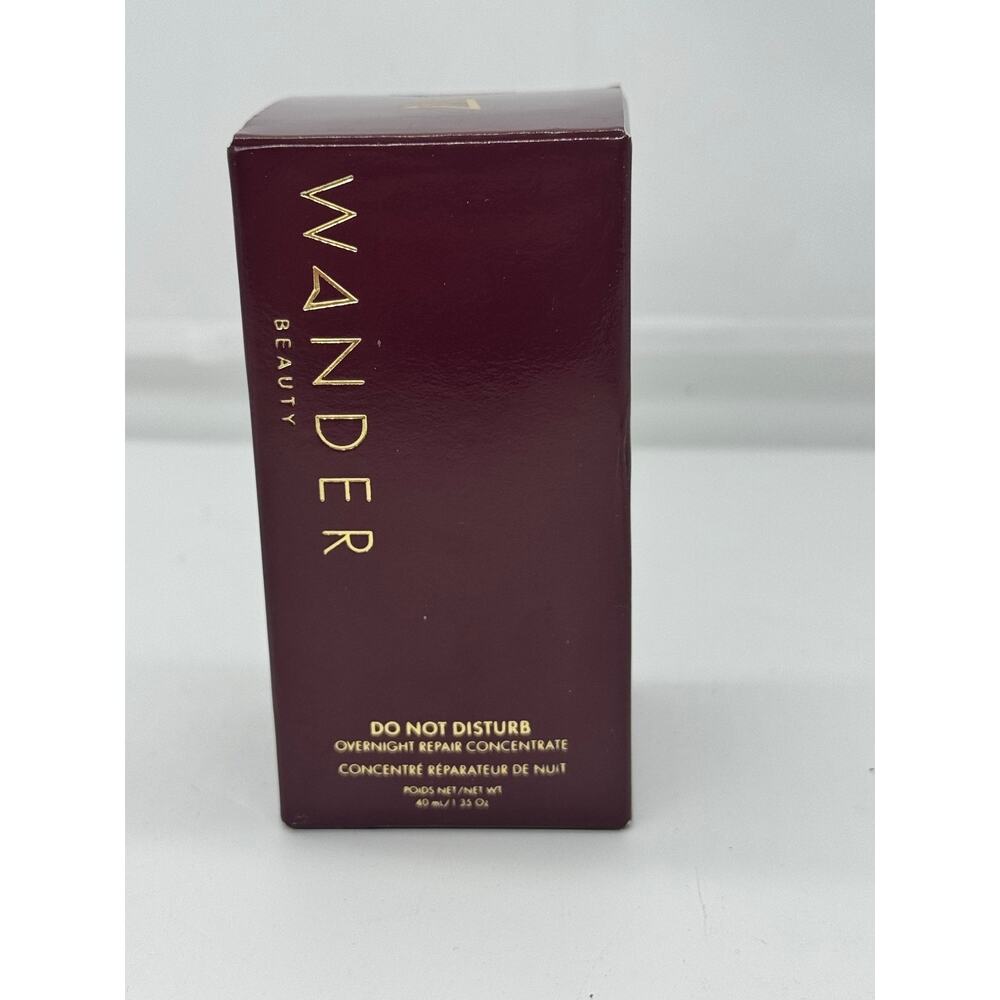 Wander Do Not Disturb Overnight Repair Concentrate 40ml - sealed